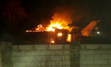 В Синельниковском районе на пожаре погиб пенсионер