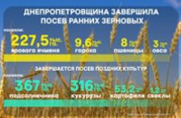 Днепропетровщина завершила посев ранних зерновых