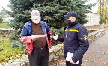 Сотрудники ГСЧС напомнили жителям Днепропетровщины правила безопасности во время отопления домов
