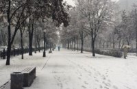 ​На Днепр обрушился очередной снегопад  (ФОТО)