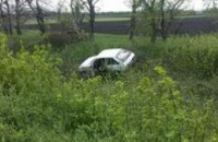 В Днепропетровской области 18-летний парень съехал в кювет на угнанном авто