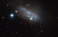 NASA обнаружило галактику из синих звезд