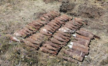 На Днепропетровщине по одному адресу обнаружили более 50 боеприпасов