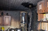 На Днепропетровщине произошел пожар в частном доме (ФОТО)