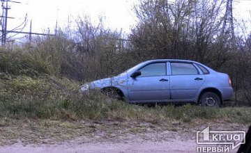 На Днепропетровщине выпивший водитель на автомобиле съехал в кювет