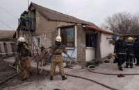 На Днепропетровщине во время пожара жилого дома погиб 3-х летний ребенок 