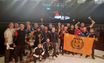 Днепровские спортсмены заняли второе общекомандное место на чемпионате Украины по ММА