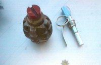 На Днепропетровщине 32-летний мужчина носил с собой гранату и боеприпасы