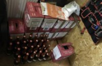  В Днепропетровской области СБУ заблокировала канал поставки и реализации контрабандного алкоголя
