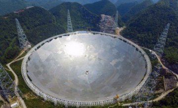 Китай ввел в эксплуатацию самый большой в мире радиотелескоп
