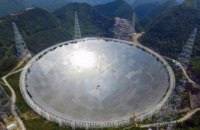 Китай ввел в эксплуатацию самый большой в мире радиотелескоп