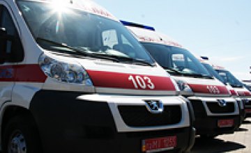 Автопарк Криворожской станции скорой медицинской помощи пополнился двумя автомобилями