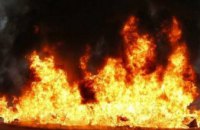 ​На Днепропетровщине во время пожара в собственном доме погибло трое человек (ВИДЕО)