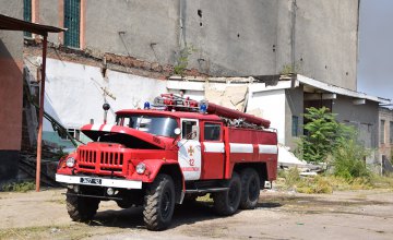 В Николаевской области на протяжении четырех суток продолжался пожар на заброшенном мясокомбинате