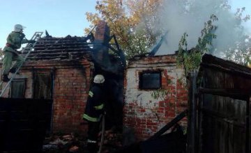 В Днепропетровской области на пожаре погиб  мужчина