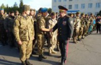 В Днепропетровскую область из зоны АТО венулись десантиники из 25-й бригады (ФОТО)