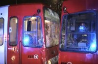 В Германии столкнулись два трамвая, пострадали 43 человека (ВИДЕО)