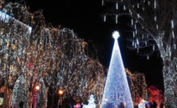 Сегодня в Днепропетровске открывается губернаторская елка