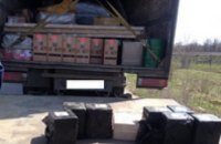 На Днепропетровщине задержали грузовик с незаконным алкоголем