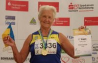 90-летняя жительница Днепропетровской области установила рекорд Украины по бегу