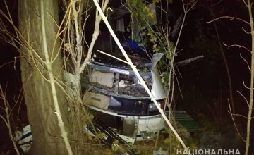 На Киевщине водитель автобуса врезался в дерево: погиб пассажир