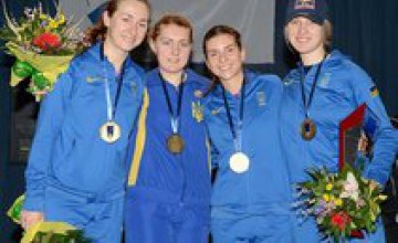 Украинские фехтовальщицы завоевали «золото» на командном этапе Кубка мира