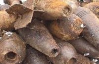 Днепропетровские спасатели на новогодние праздники обнаружили старые боеприпасы