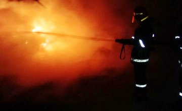 В Жёлтых Водах спасатели потушили пожар в легковушке