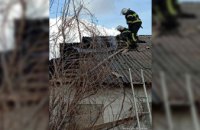 В Пятихатском районе горело неэксплуатируемое здание
