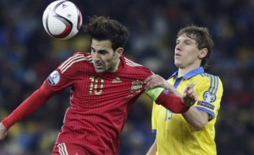 Украина проиграла Испании в отборе Евро-2016