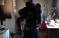 В Чечеловском районе Днепра произошел пожар в квартире (ФОТО)