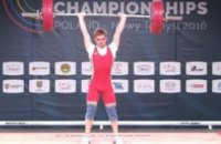 17-летний тяжелоатлет из Днепропетровщины стал двукратным Чемпионом Европы и рекордсменом Украины