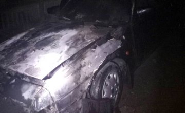 В Николаеве по невыясненным причинам сгорела иномарка (ФОТО)