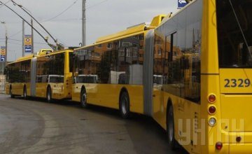 В Киеве в троллейбусе подрались пассажиры