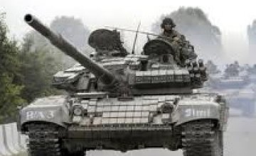 СНБО заявляет о переброске танков и гаубиц в Луганскую область