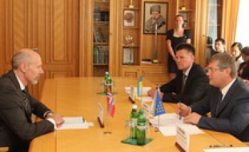 Александр Вилкул встретился с Чрезвычайным и Полномочным Послом Королевства Норвегия