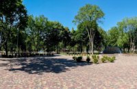 В Вольногорске продолжается строительство первого городского парка отдыха 