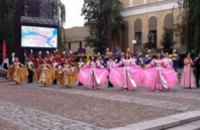 В Днепропетровске состоялось открытие праздника по случаю Дня города