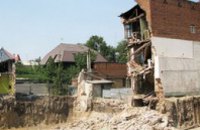 В центре Днепропетровска обрушился дом