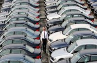 В Украине продажи легковых авто упали почти в 5 раз