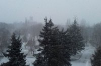 Снегопад добрался до Никополя: горожан просят не выходить на улицу без необходимости