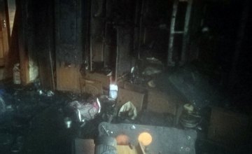 На Днепропетровщине во время пожара в жилом доме обнаружили тело мужчины