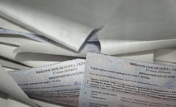 В Днепропетровской и Николаевской областях нетрезвые избиратели на участках порвали свои бюллетени для голосования