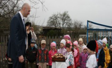 В Широковском районе Днепропетровской области отремонтировали детский сад «Ромашка»