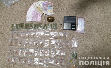 ​На Днепропетровщине задержали наркоторговцев: при обыске обнаружили «товар», деньги и гранату