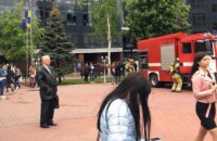 В одном из университетов Киева произошел пожар