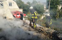 В Петриковском районе спасатели ликвидировали пожар в дачном доме (ФОТО)