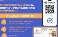 Електронні рахунки за розподіл газу вже доступні в особистих кабінетах клієнтів Дніпропетровської філії «Газмережі»