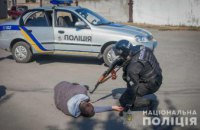 Полиция охраны в Днепропетровской области провела тактико-специальные учения (ФОТО)