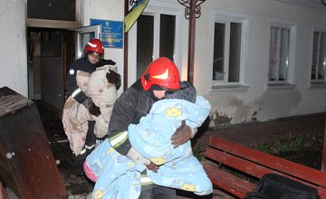 В Хмельницком произошел масштабный пожар в детском центре социально-психологической реабилитации 